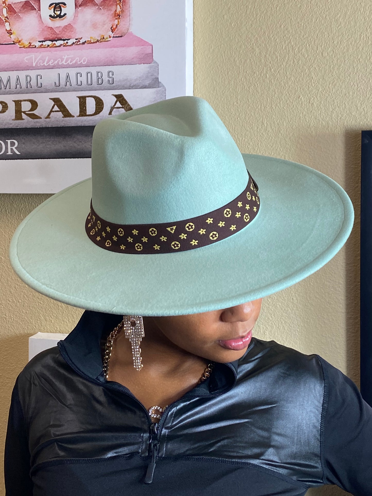 Luxe Band Fedora Mint