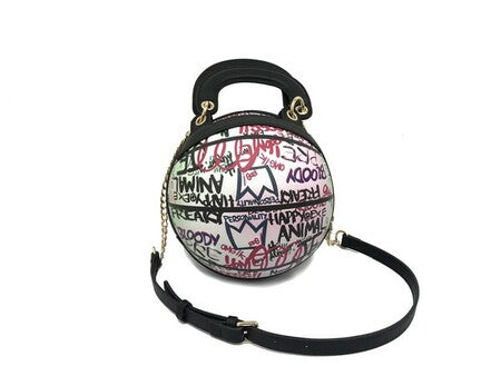 Ball Pink Graffiti Bag