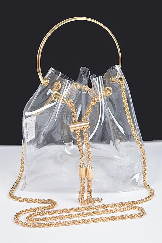 Cinderella Clear Bucket Bag