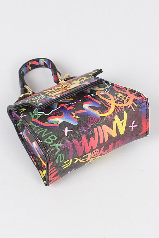 Rella Graffiti Multi Mini Bag