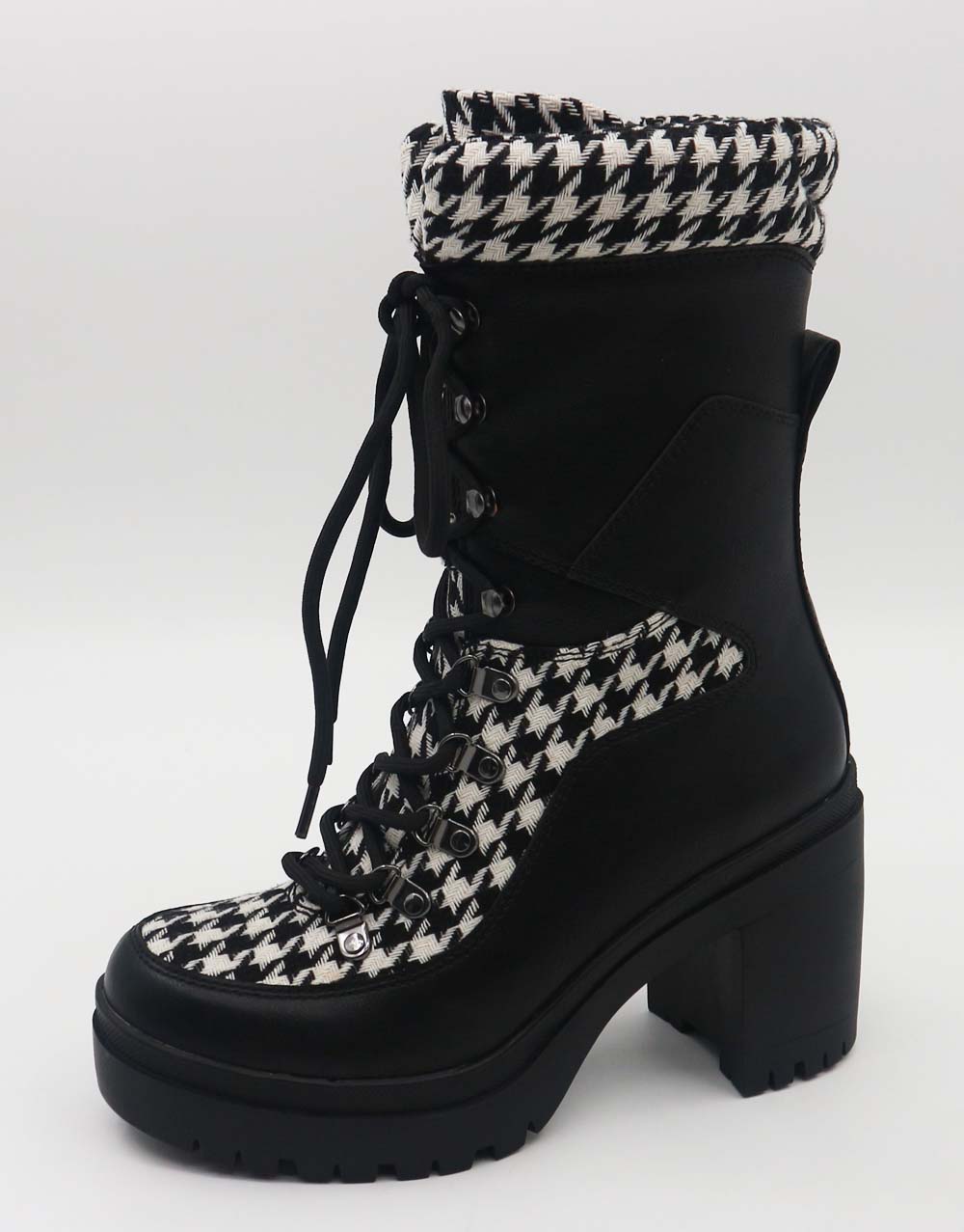 Houndstooth Boots
