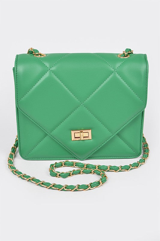 New Trend Jessy Handbag Green