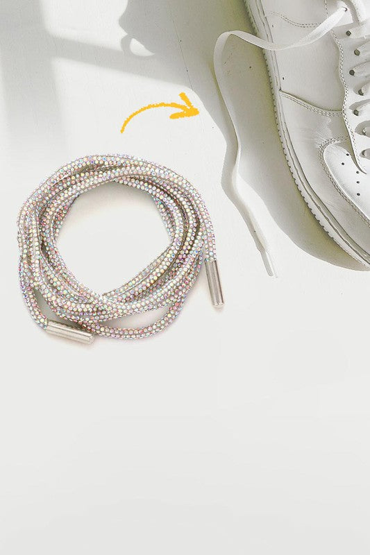 Bling Shoe Lace Clear